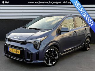 Kia Picanto 1.0 DPI GT-Line Schuif/kanteldak, UNIEKE AUTO! Nieuw geleverd en dealeronderhouden, Stoel- & Stuurwiel verwarmd, Navigatie, Cruise control, Lichtmetalen velgen, Climate control,