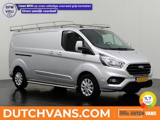Ford Transit Custom 2.0TDCI Automaat Lang Limited | Imperiaal | trekhaak | 2xSchuifdeur | Airco | Cruise | 3-Zits