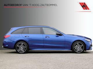 Mercedes-Benz C-klasse Estate 300e AMG Line NIGHT PAKKET LEDER DISTRONIC HEAD-UP KEY-LESS GO 360-CAMERA TREKHAAK