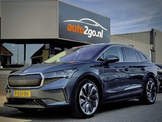 Skoda Enyaq IV 80. PANODAK VOL-LEDER NAVI CAMERA360 DIGI-DASH APPLE-CARPLAY LED 22 INCH-LMV PDC