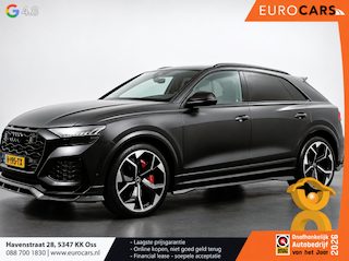 Audi Q8 4.0 TFSI RS Q8 Quattro 600pk! Panorama dak Navigatie B&O Akrapovic Electrische achterklep Stoelverwarming Stuurverwarming Stoelventilatie  Led Camera Climate Control Parkeer sensoren voor en achter Lichtmetalen Velgen