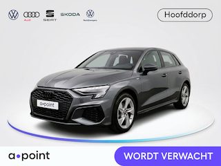 Audi A3 Sportback 30 TFSI S edition 110pk | Navigatie | S line interieur | Apple Carplay /-Android auto | 17 inch Lichtmetalen velgen | Cruise controle | Parkeersensoren voor en achter