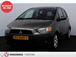 Mitsubishi Colt 1.3 Edition Two/ APK 11-2027!/ HISTORIE!/ Airco/ Cruise/ Elek. pakket/ Bluetooht/ Isofix/ 16'' LMV/ Radio-AUX & USB/ Multi. LEDER. Stuur/ Mistl./ Extra getint glas.