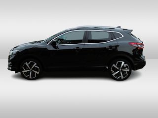 Nissan Qashqai 1.2 Tekna + / Trekhaak / Panoramadak / 360Camera / Leder / Bose / Keyless / 19'' / Stoelverwarming / Dodehoek / DAB / Cruise Control