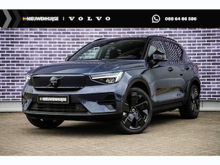 Volvo EX40 Single Motor Extended Range Ultra Black Edition Europa | Harman Kardon audio | 20" | Schuif-/kanteldak | Getint Glas | Elektrische stoelverstelling | Nubuck bekleding | Adaptive Cruise Control | Dodehoekdetectie |