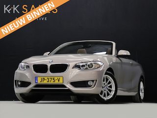 BMW 2-serie Cabrio 218i Centennial High Executive [CRUISE CONTROL, STOELVERWARMING, PDC V+A, LEDER, CABRIO, NAVIGATIE, BLUETOOTH, CLIMATE CONTROL, RADIO, MULTIFUNCTIONEEL STUURWIEL, AIRCO, XENON KOPLAMPEN, NIEUWSTAAT]