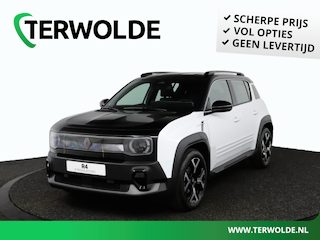 Renault 4 techno 150 pk comfort range | pack winter premium | motorkap zwart |