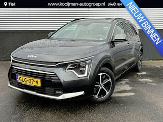Kia Niro 1.6 GDi DynamicPlusLine Shuif/kanteldak, 1e eign. Nieuw geleverd, Dodehoekdetectie, Smart Key, Stoel- & Stuurwiel verwarmd, Elek. achterklep,