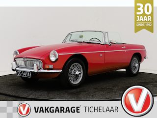MG B type 1.8 Roadster | 'Steel Dash' | Super Nette Staat! | Nieuwe Cabriokap | Overdrive | Chroom | Spaakwielen |