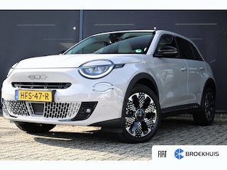 Fiat 600 1.2 Hybrid La Prima | Leder | Stoelverwarming | Elektr. Achterklep | Massage | Climate Control | Adaptive Cruise | !