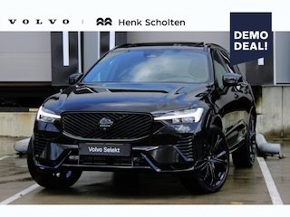 Volvo XC60 T6 Plug-in hybrid AWD Ultra Black Edition | Head-up display | Adaptive Cruise & Pilot Assist | Luchtvering | Panoramisch Schuif-/Kanteldak | 360-Camera | Harman Kardon Premium Audio | Draadloze Telefoonlader