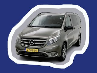 Mercedes-Benz Vito 114 CDI Lang DC Comfort Dubbele cabine Euro 6 Navigatie Camera 2x Schuifdeur Trekhaak