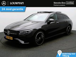 Mercedes-Benz CLA Shooting Brake 250 e Business Solution AMG AMG Line | Night Pakket | Panorama Schuif-Kanteldak | Head-up display | Distronic | 360°-camera | MBUX Augmented Reality navigatie. Inclusief 24 maanden Mercedes-Benz Certified garantie voor Europa.