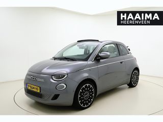 Fiat 500 La Prima 42 kWh | SOH 91% | Climate Control | Navigatie | Stoelverwarming | Camera | Parkeersensoren | 17" lichtmetalen velgen