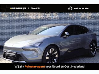 Polestar 4 Long Range Single Motor 100 kWh Prime | Plus | Pilot | Pro | Adaptieve Cruise Control | Elektrochromatisch glazen dak | Kunstlederen Bekleding | Stoel-/Stuurverwarming | Harman Kardon Audio | 360° Parkeercamera | Pixel LED Koplampen | Head-Up Display | Stoelen Elektr. Verstelbaar + Geheugen | 21" Velgen |