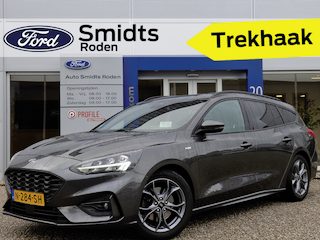 Ford Focus Wagon 1.0 EcoBoost Hybrid ST Line Business | Trekhaak | Winterpack | Camera | Head up | Dealer Onderhouden | Full Led |