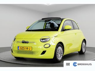Fiat 500 Cabrio Urban 42 kWh | SOH 100% | Navigatie | Camera | Parkeersensoren | Stoelverwarming | Climate Controle |