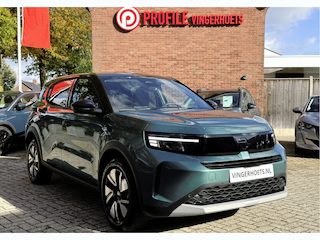 Opel Frontera 145 Pk Hybride + Benzine GS 7-Persoons * Automaat * Dodehoekbewaking * Navigatie * L.M. Velgen 17" * Zwart Dak * DAB Radio * Climate & Cruise Control * Vingerhoets; Vierde Generatie Eersteklas Service. Al meer dan 100 jaar een begrip in de Brabantse Kempen