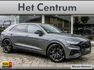 Audi Q8 55 TFSI e quattro Pro Line S 381pk - S-line - Black Optiek - 23"LM - Trekhaak