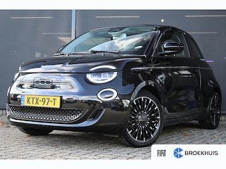 Fiat 500 La Prima 42 kWh 96%SOH! 3 Fase | Panoramadak | Vol-Leder | Navigatie | Adaptive Cruise Control | Dodehoekdetectie | !!