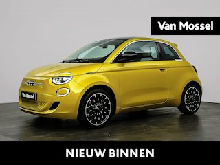 Fiat 500 Icon 42 kWh | Camera | Stoelverwarming | LMV | Sensore V+A | Apple Carplay | Cruise Control | PANO | Dodehoekdetectie | DAB | 118PK | WLTP 331 | LED | Tot 8 jaar speciale garantie!
