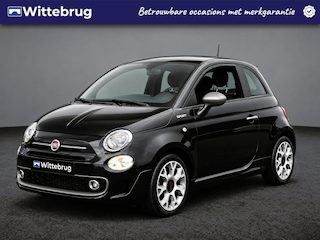 Fiat 500 1.0 Hybrid Sport Panoramadak | Apple CarPlay | Cruise Control | Climate Control | Parkeersensoren | 16" LM velgen YP