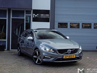 Volvo V60 2.0 T4 Business Sport R-Design|Pano|Leder|Aut.|Camera|Trekh.|Stoelv.|191PK|NAP