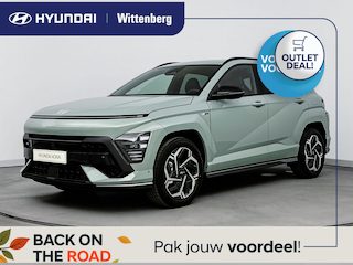 Hyundai Kona 1.6 GDI HEV N LINE | NAVI | CLIMA | CRUISE ADAPT. | CAMERA | APPLE CARPLAY & ANDROID AUTO | 18'' LM VELGEN | FABRIEKSGARANTIE GELDIG T/M 2-2031! |