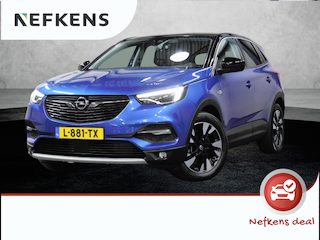 Opel Grandland X 225PK Hybrid Ultimate | 1ste eigenaar | LEER | Camera | Stoel/Voorruitverwarming | Electrische klep | AUTOMAAT | FULL LED | AGR Stoelen | 360'Camera | Two-tone | Privacy Glass | AppleCarPlay/AndroidAuto | Navigatie | Cruise Control | Keyless | Isofix |