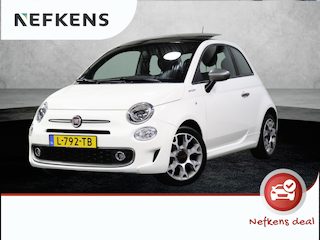 Fiat 500 1.0 Hybrid Sport | 1ste eigenaar | Schuif/Kanteldak | Climate Control | Cruise Control | AppleCarPlay/AndroidAuto | Parkeersensoren | Privacy Glass | Isofix |