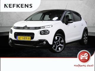 Citroën C3 1.2 110PK S&S Shine | AUTOMAAT | AppleCarplay/AndroidAuto | Pannoramadak | Camera | Parkeersensoren | Navigatie | AUTOMAAT | LEER/Stof | Isofix | Privacy Glass | Parkeersensoren |