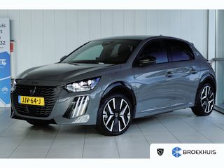 Peugeot 208 GT Avantage 51 kWh | 8 jaar fabrieksgarantie of 160.000 kilometer op het accupakket | Adaptieve cruise control met Stop&Go functie | Armsteunen op de voorportieren bekleed met kunstleder met groen sierstiksel (GT-Line)
