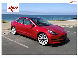 Tesla Model 3 Performance Enhanced autopilot 89% SOH wit interieur