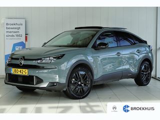 Citroën C4 Max 156pk Extended range 54 kWh | Adapt. Cruise | Schuifdak | Head-up | V2L | Massage | 360 Camera | Stoelverwarming | Elektr. Stoel | Alcantara | Navi | Carplay | Climate