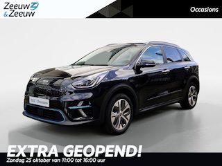 Kia Niro e-Niro ExecutiveLine 64 kWh | Climate control | Leder | Stoel + stuurverwarming en ventilatie | Schuif/kanteldak | Navigatie | 17 inch LM-velgen | Keyless | SOH 97% |