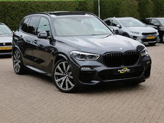 BMW X5 xDrive45e High Exe. M Sport / SoH 91,2% / Panoramadak / 360Camera / Head-up / 22'' / Swarovski / Laser LED / Leder / Harman Kardon / DAB / ACC / Getint glas