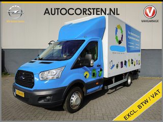 Ford Transit 350 2.2TDCI 155PK Laadklep Bakwagen L4 3-Persoons Trekhaak Bluetooth Airco Voorruitverwarming Cruise Control Elektrisch bedienbare Laadklep 2.800KG Trekgewicht