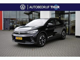 Volkswagen ID.4 Pro 77 kWh Adaptive cruise control, Front Assist, verwarmde voorstoelen, Climatronic 2-zone, Rijstrookbehoudassistent (Lane Assist), 360 graden camera, Travel Assist, geheugenfunctie voor parkeerassistent (Trained Park Assist), achterklep elektrisch, draadloos telefoon opladen, verkeerstekenherkenning, LED koplampen, interieurvoorverwarming, spraakbediening (Voice Control), 19'' lmv 'Hammar', vermoeidheidsherkenning, sfeerverlichting binnen en buiten