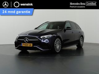 Mercedes-Benz C-klasse Estate 180 AMG Line | Panoramadak | Night | Multispaaks lichtmetalen velgen | Memory | Digital Light | Sfeerverlichting | Headup |
