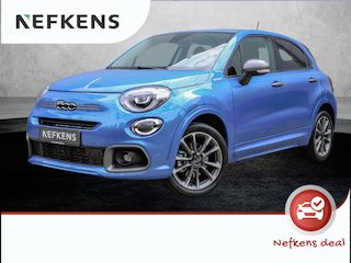 Fiat 500X 130pk Hybrid Sport (1ste eig./FULL LED/Blindspot/Halfleer/S.stoelen/Adap.Cruise/NL Auto!)