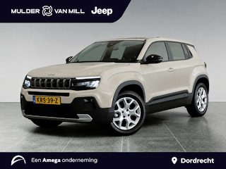 Jeep Avenger Altitude 1.2 Turbo 100pk | JBL HIFI | ELEKTR. ACHTERKLEP | ADAPTIVE CRUISE | KEYLESS ENTRY | NAVI | CAMERA | STOELVERW. | VERWARMDE VOORRUIT | ALL-SEASONBANDEN |