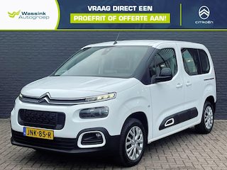 Citroën Berlingo 1.2 PureTech 130pk AUTOMAAT Feel uitvoering | Sensoren Achter | Carplay | Navigatie | 3-zits achterbank |