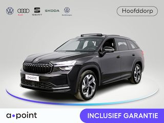 Skoda Kodiaq 1.5 TSI PHEV Sportline Business 204 pk Automaat (DSG) | Verlengde garantie | Navigatie | Panoramadak | Trekhaak (wegklapbaar) | Parkeersensoren | Achteruitrijcamera | Adaptieve cruise control | Stuur / Stoelverwarming | Apple carplay / Android auto |