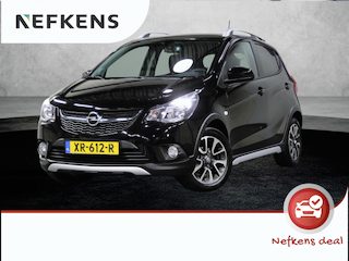 Opel Karl 1.0 Rocks Online Edition | 1ste eigenaar | AppleCarPlay/Android | Airco | Cruise Control | Parkeersensoren | 15"LMV | Isofix | Privacy Glass | Buitenspiegels Elektrisch Verstelbaar | Centrale Deurvergrendeling met Afstandsbediening | Parkeersensoren |