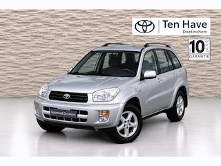 Toyota RAV4 2.0-16V VVT-i Sol | Lichtmetalen velgen | spatbordverbreders in carrosseriekleur | monotone carrosseriekleur | airconditioning | elektrisch bedienbare portierramen achter (5-drs) | lederen stuurwiel e