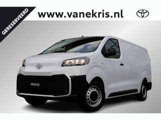 Toyota Proace Challenger Limited L2 75 kWh, parkeersensoren, Apple Carplay/ Android Auto, Laadruimte afgewerkt.