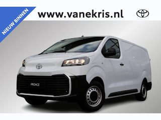 Toyota Proace Challenger Limited L2 75 kWh, parkeersensoren, Apple Carplay/ Android Auto, Laadruimte afgewerkt.