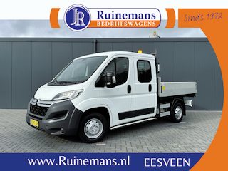 Citroën Jumper 35 2.0 BlueHDi 164 PK EURO 6 / KIPPER / 7 PERSOONS DUBBEL CABINE / 2.5 tonsTREKHAAK / DUBBELE CABINE