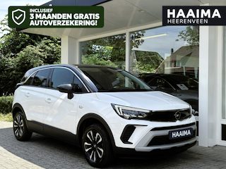 Opel Crossland 1.2 Turbo 110pk GS | Navigatie | Achteruitrijcamera | Climate control | Cruise control | Dodehoek detectie | Parkeersensoren | Lichtmetalen velgen | Zwart dak