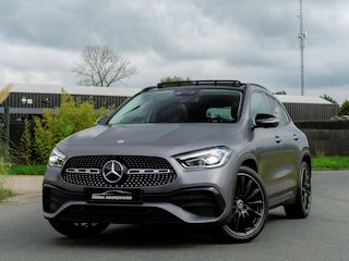 Mercedes-Benz GLA 250 AMG|Panoramadak|Keyless|Dodehoek assis.|Stoelverw.|Carbon interieur|Night pakket|Magno lak|